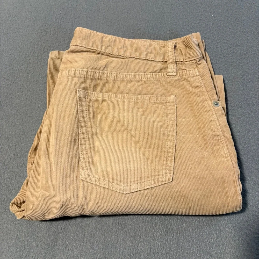 Vintage Banana Republic Corduroy Pants Mens 34x30 Tan Straight Leg 324686-00